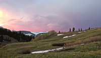 Flat Tops Sunset